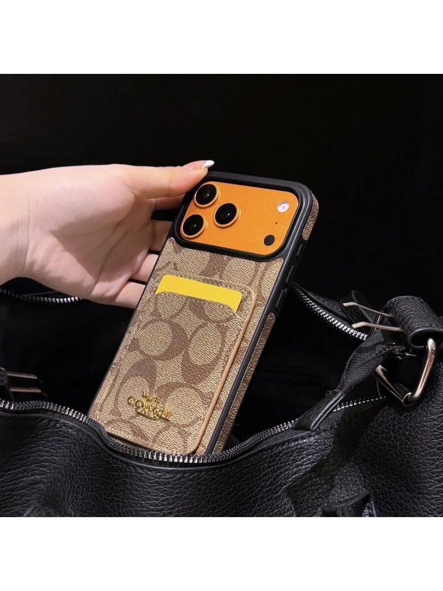 Coach чехол на телефон с отделением для карты