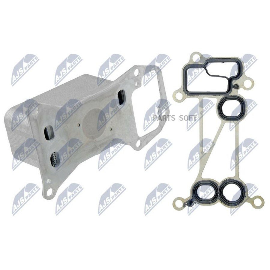 Радиатор масляный BMW E90, F10, F07, F01, X5(E70), X6. - Diesel от официального дистрибьютора, NTY, артикул CCLBM010