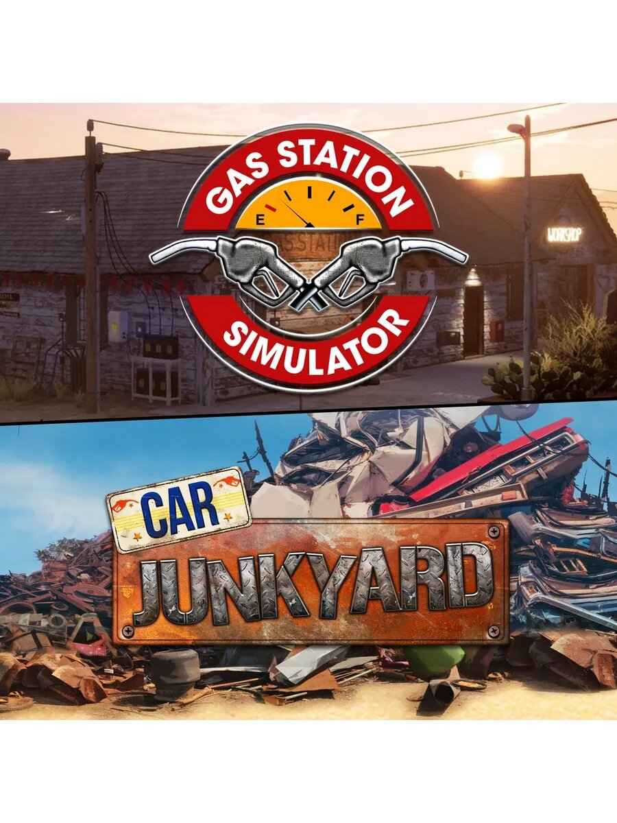 Gas Station Simulator and Junkyard DLC Bundle PS4 & PS5