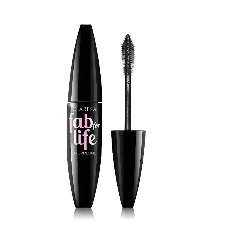 Тушь для ресниц Claresa Fab For Life, 01 deep black, 12 мл