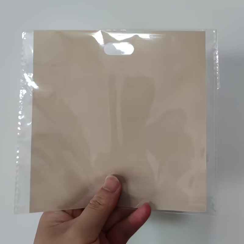 Многоразовые антипригарные пакеты для тостера из стекловолокна, 16 x 16.5 см, цвет хаки