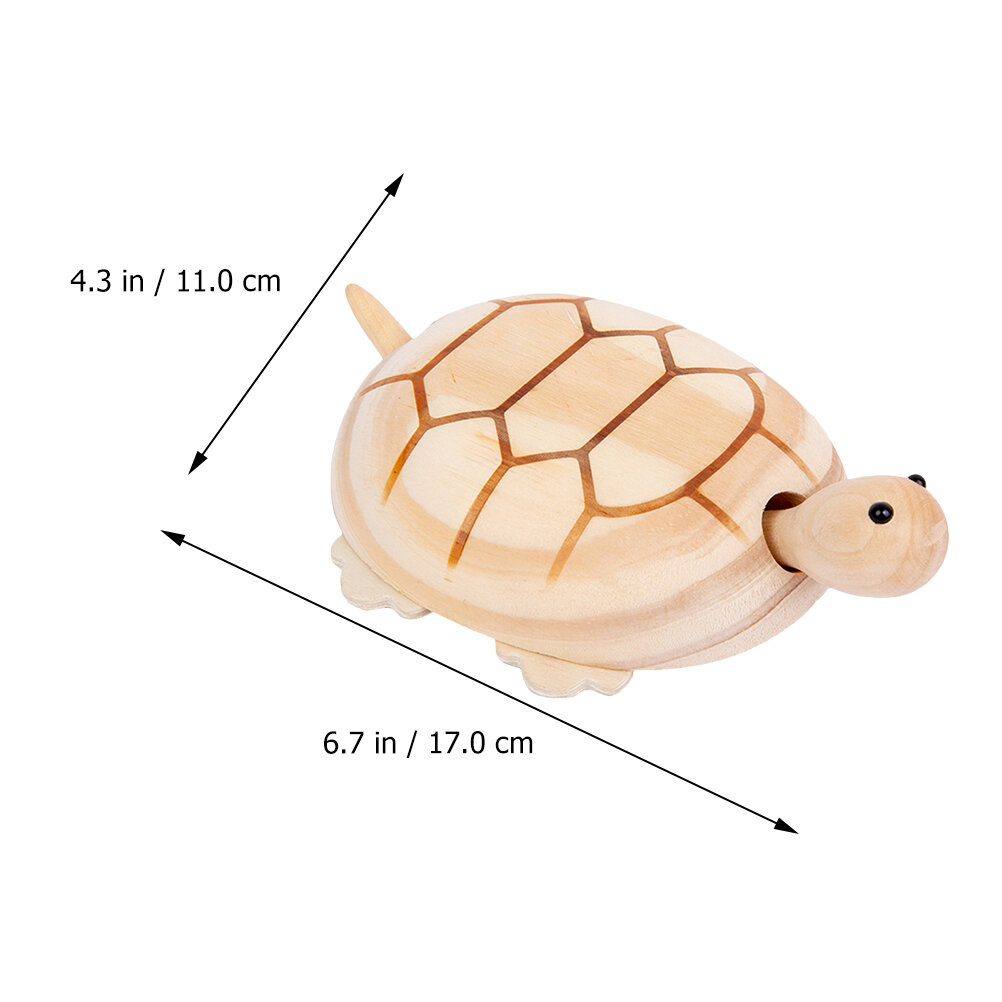 Черепашка Из Дерева Игрушка Для Детей Украшение Для Дома 17X11X3.5Cm