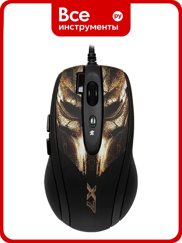 Мышь A4TECH XL-750BH рисунок лазер. 3600dpi USB 6but 543214