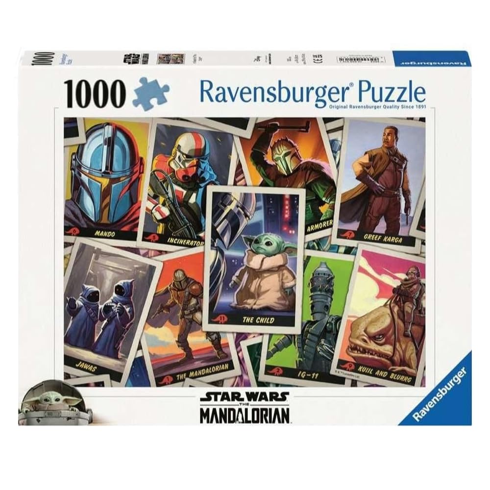 Пазл Ravensburger 12000692, Звездные войны Мандалорец, 1000 элементов