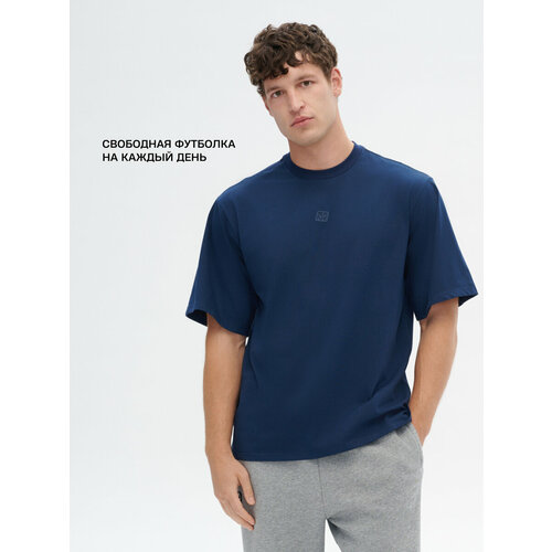 фото Футболка rank risen core t-shirt, размер l, синий 2