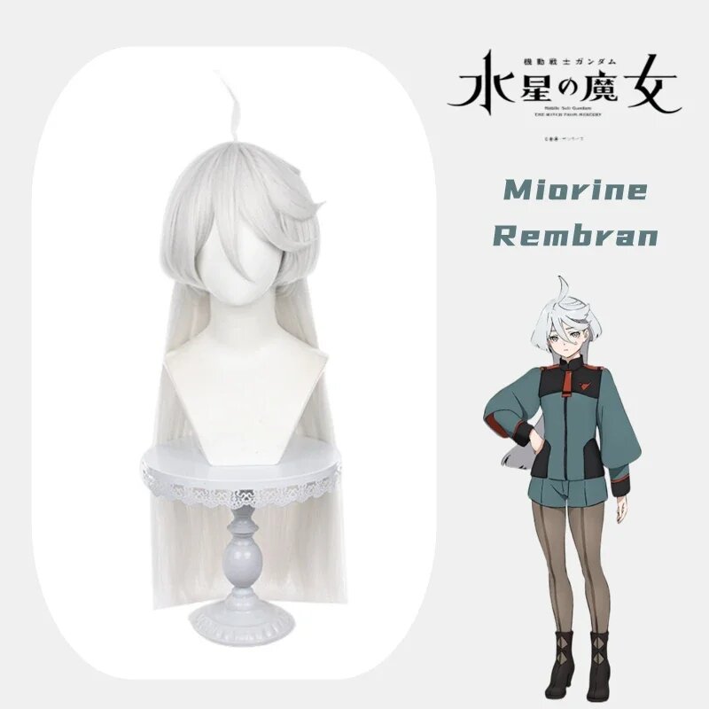 Костюм Мiorine Rembran из Gundam The Witch From Mercury Один размер, wig only