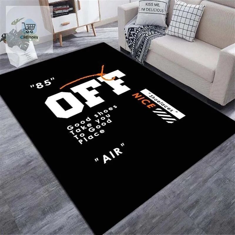 Ковер "OFF WHITE "AIR" 85" SHOELACES" 160x120см