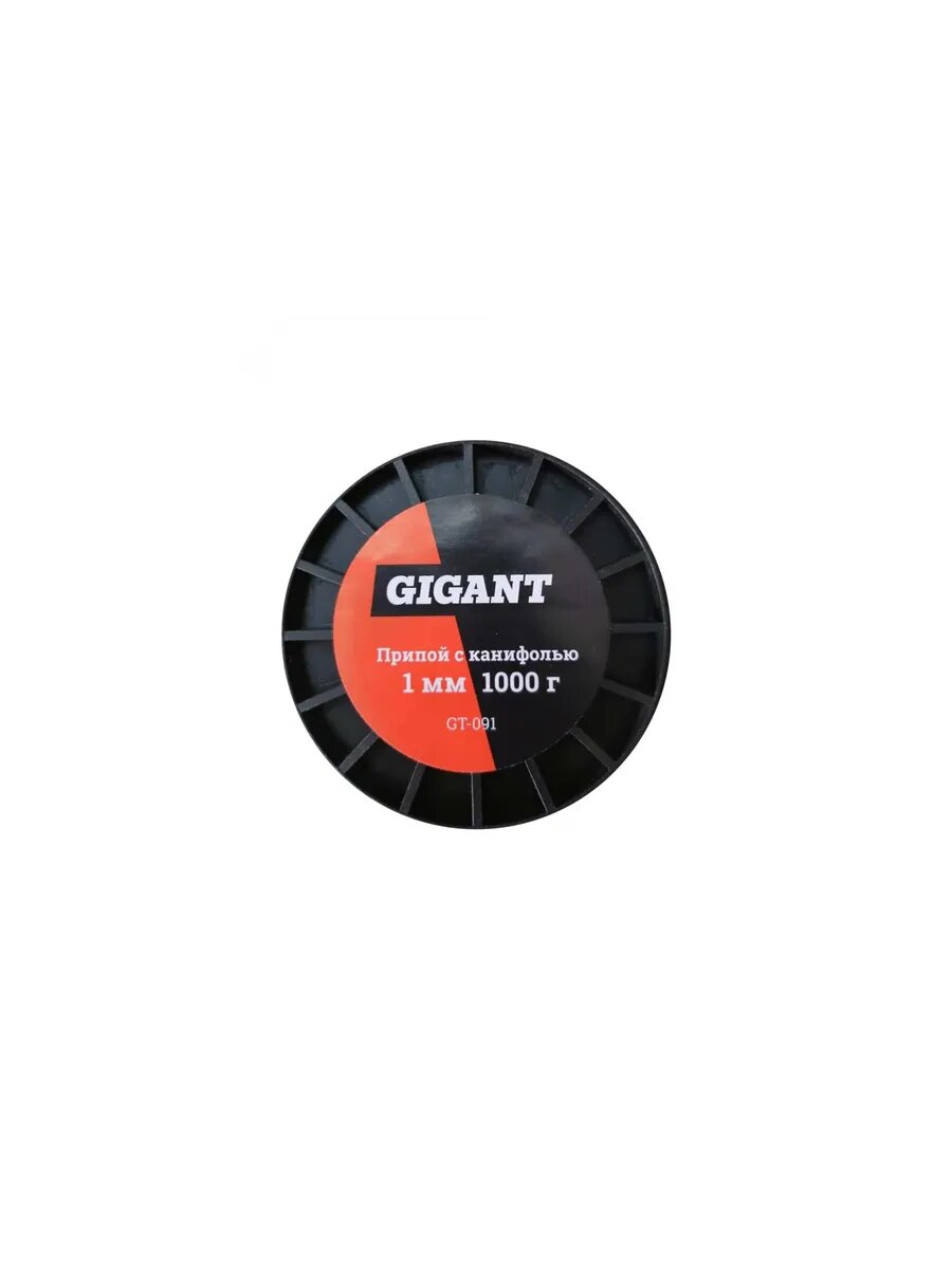 Припой Sn60 Pb40, трубка 1 мм, 1000 г Gigant GT-091