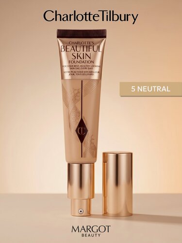 Изображение товара Тональный крем Charlotte Tilbury BEAUTIFUL SKIN FOUNDATION, оттенок 5 Neutral, оригинал