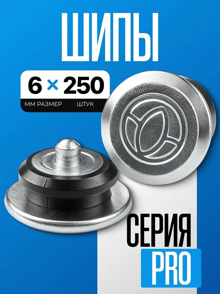 Шипы ремонтные 6 мм ROSSVIK PRO, 250 шт