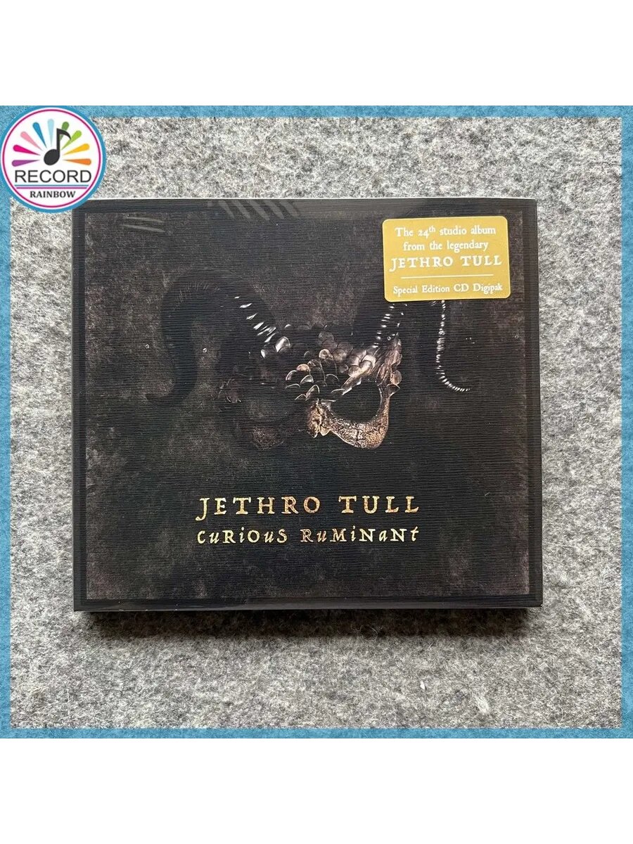 CD Jethro Tull Curious Ruminant совершенно новый