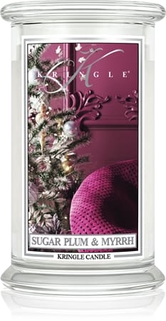 Свеча Kringle Candle Sugar Plum & Myrrh, 624 г