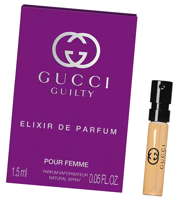 Аромат Gucci Guilty Elixir De Parfum Pour Femme миниатюра 1.5 мл для женщин / Гилти