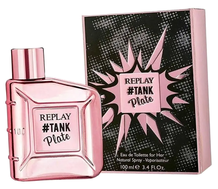 Туалетная вода Replay Tank Plate For Her мини-флакон 2 / Пробник аромата Реплей Танк Плейт Фо Хе / Красивый парфюм