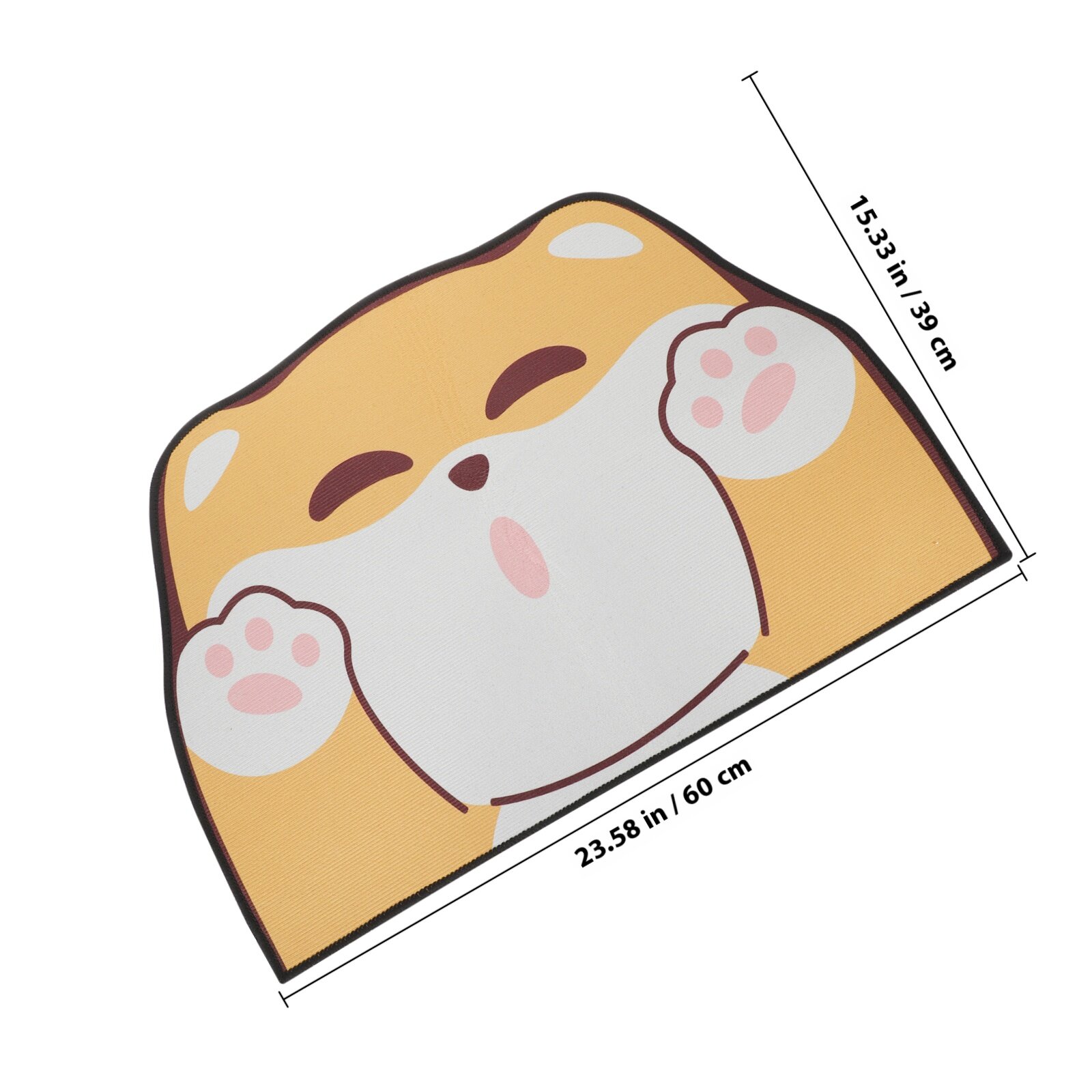 Коврик Для Кормления Кошек И Собак Зеленый 60.00X39.00X0.50Cm