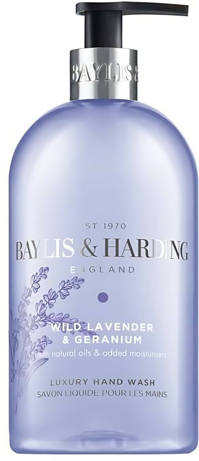 Baylis & Harding - Wild Lavender & Geranium Hand Wash Жидкое мыло для рук 500 мл