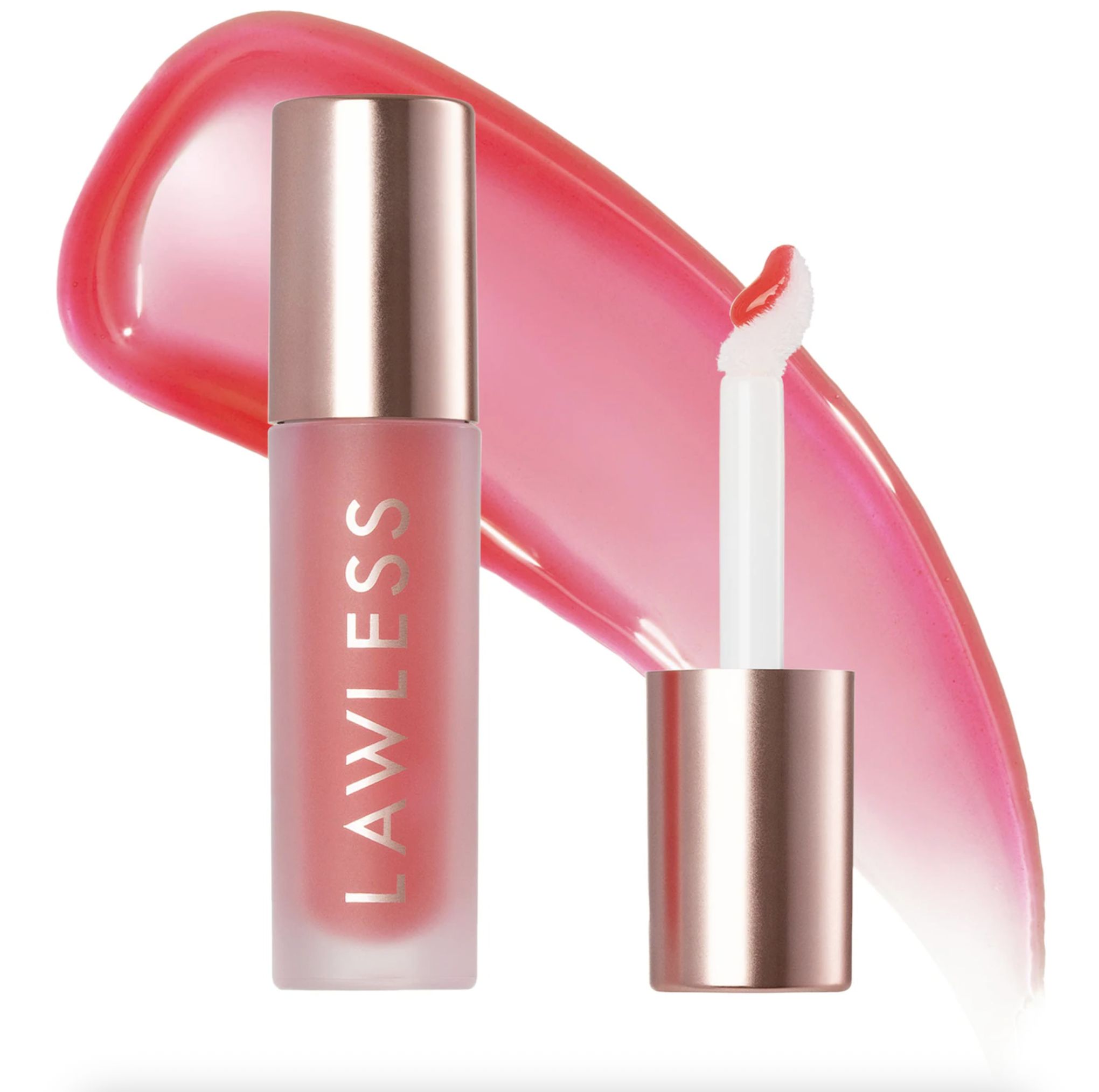 LAWLESS BEAUTY Блеск для губ Forget The Filler Lip Plumper Line Smoothing Gloss (Cherry Vanilla) 3,3 мл