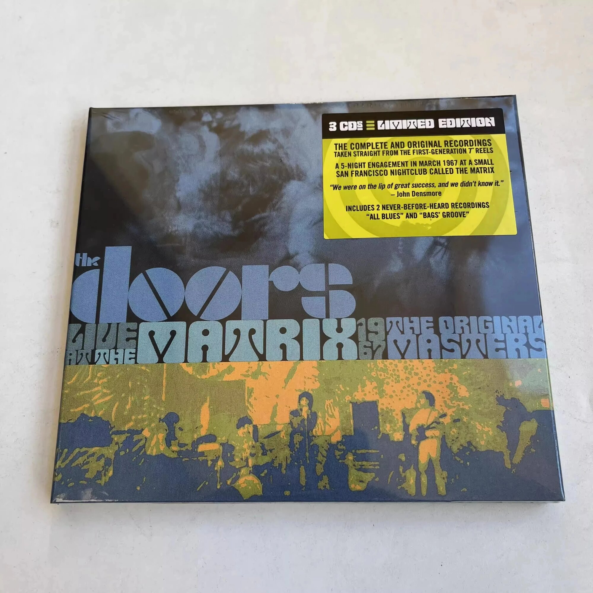 Бутафорские диски The Doors Live At The Matrix 1967 TAKARA TOMY 3шт