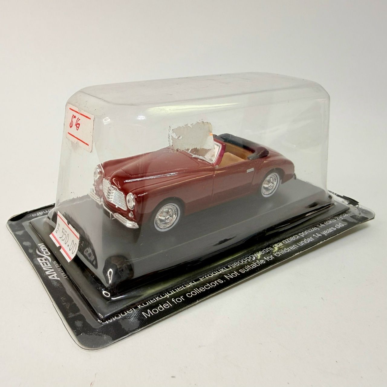 Amercom Simca 8 Sport 1949 1:43 в блистере без журнала