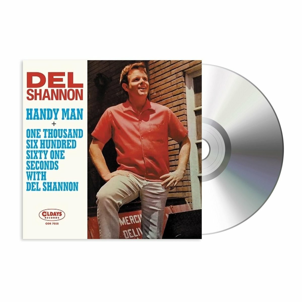 Музыка CD Del Shannon - Handy Man + One Thousand Six Hundred Sixty One Seconds with Del Shannon