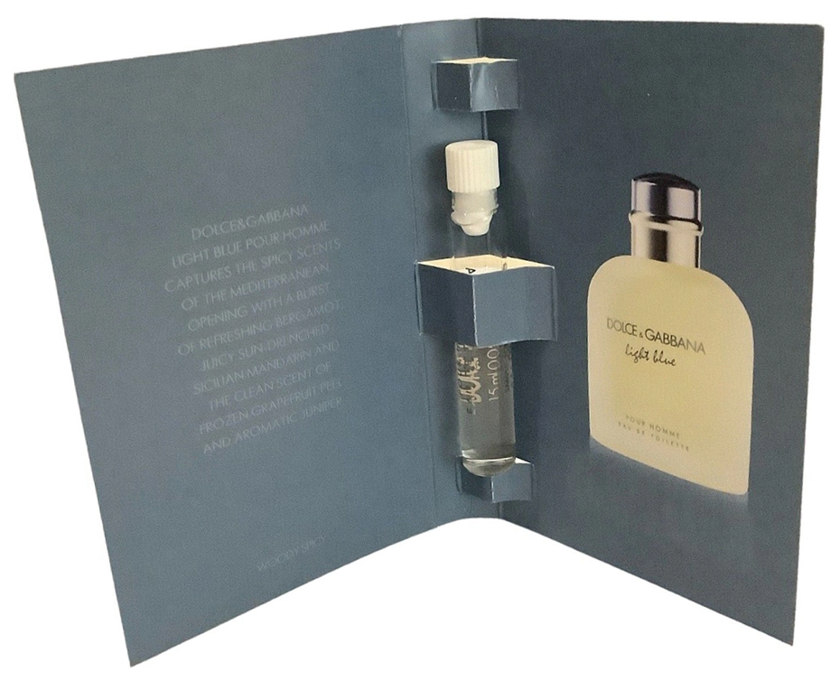 Dolce & Gabbana Light Blue Pour Homme мужской аромат 1.5 мл миниатюра - Дольче Габана Блу Хом