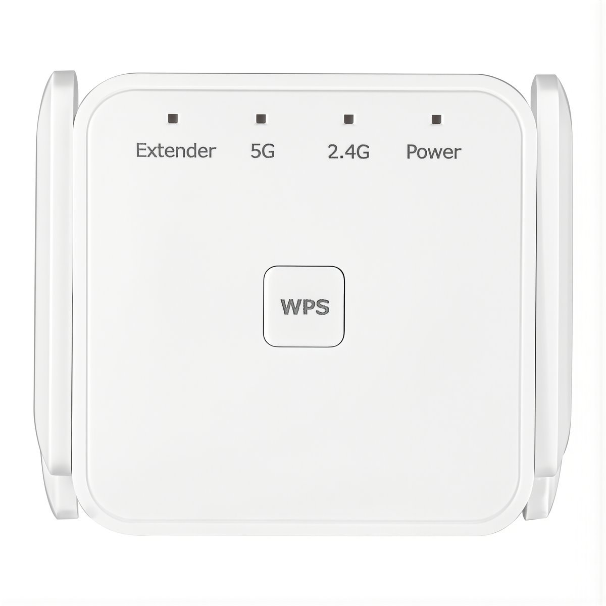 Усилитель беспроводного сигнала WiFi двухдиапазонный подходит для домашнего использования 1200 Мбит с портом гигабит повторитель расширитель сигнала, Белый, стандарт ЕС