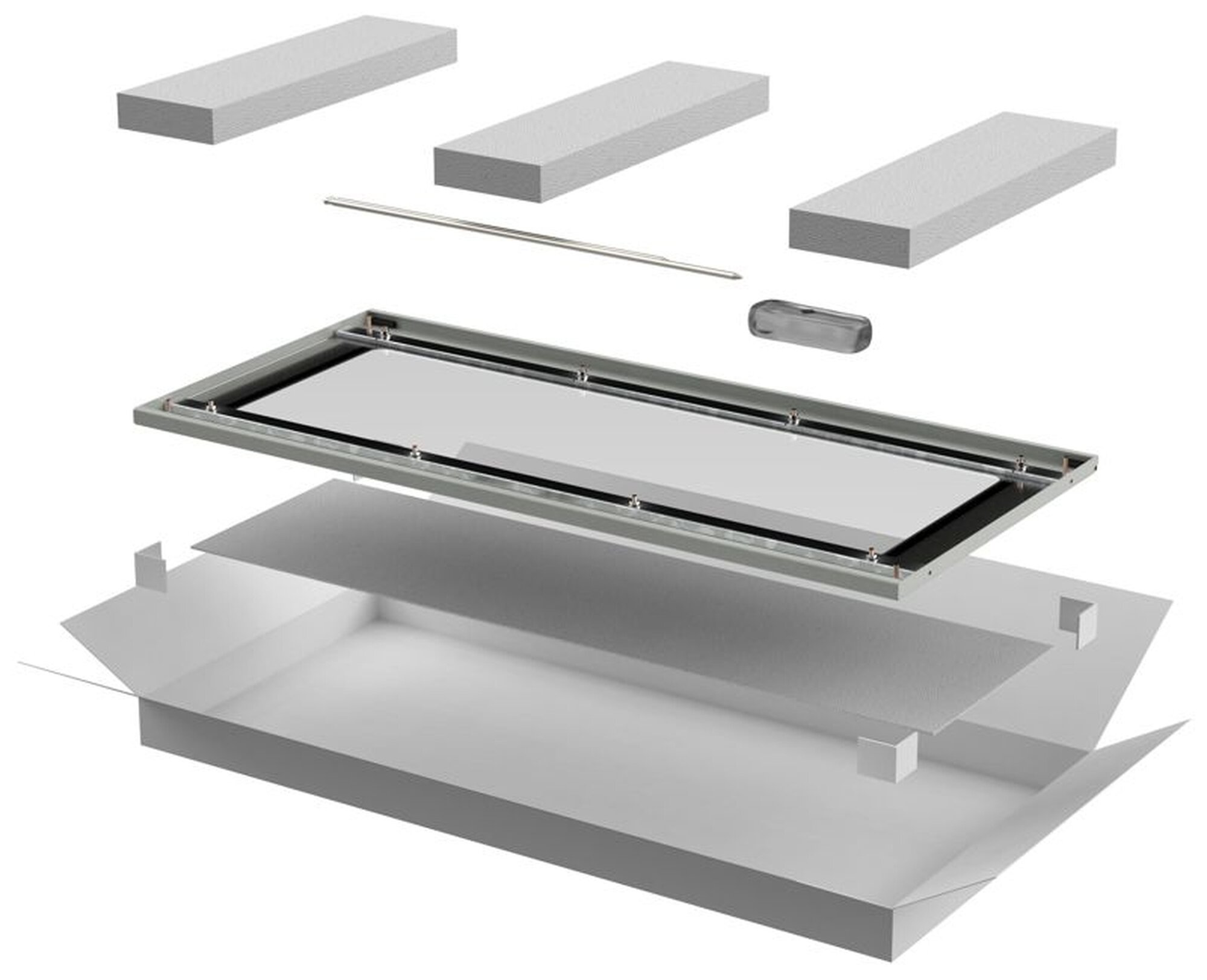 Дверь стеклянная для шкафа LINEA N 38U 600мм сер. ITK LN35-38U 600мм 6X-DR