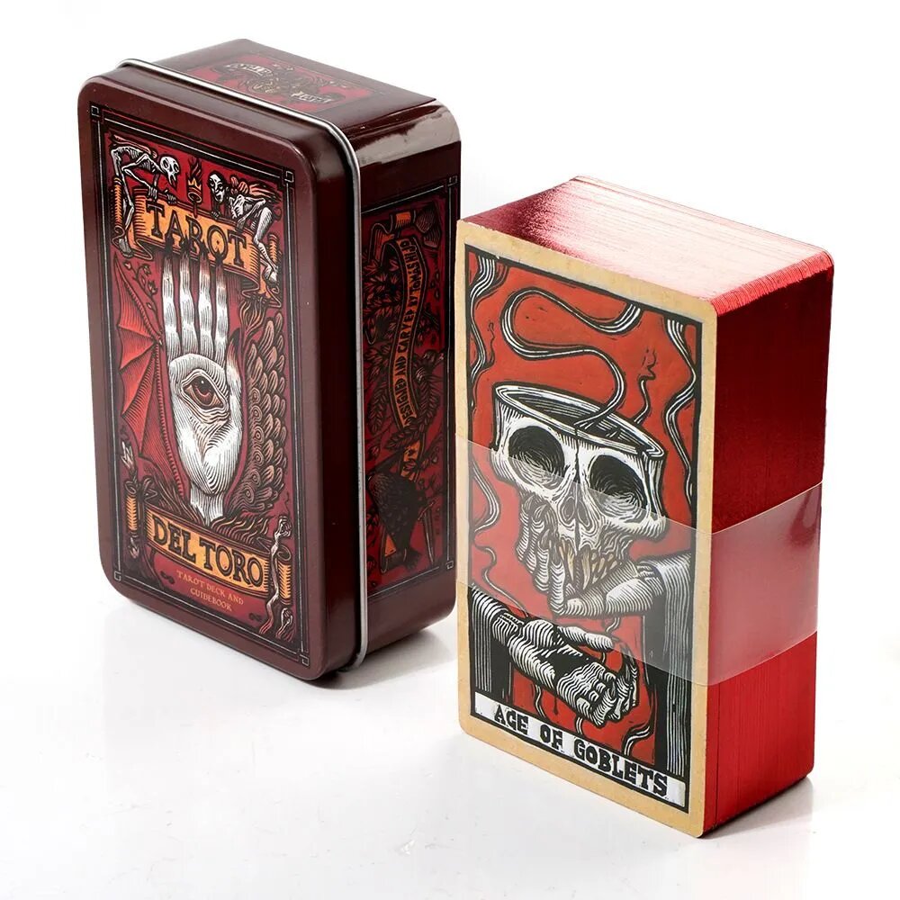 Карты Таро Ведьм в жестяной коробке / Witches Tarot 10.3*6см. XGQ
