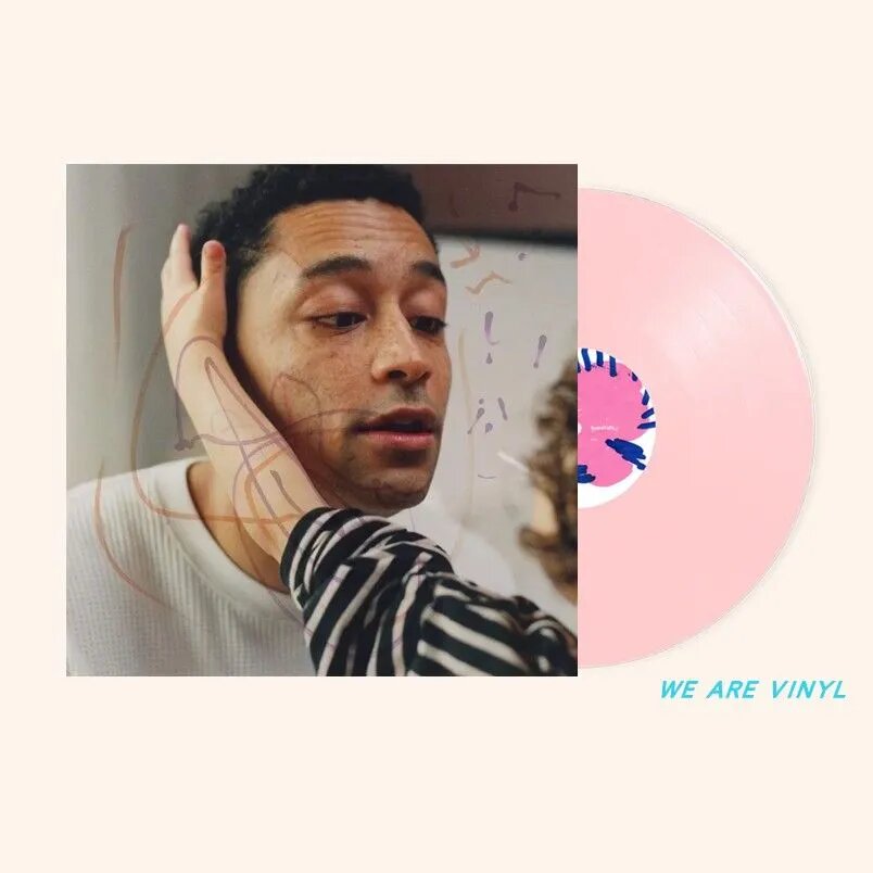Loyle Carner - hopefully виниловая пластинка LP (12"), 12 дюймов, R&B, хип-хоп, альбом, розовый винил