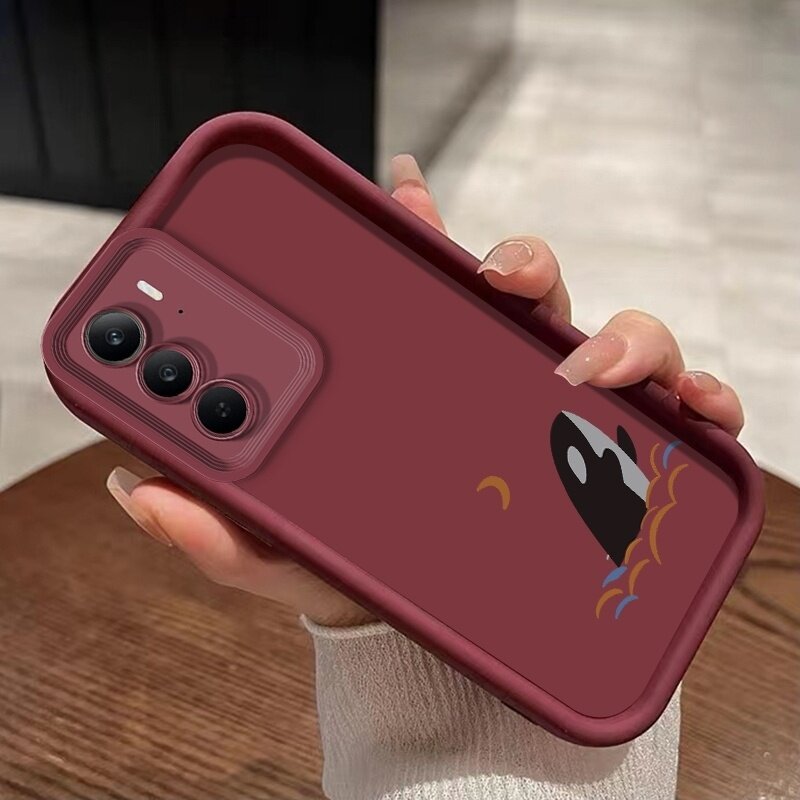 Чехол для смартфона бордового цвета