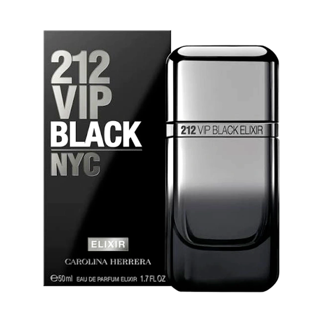 Carolina Herrera 212 VIP Black Elixir парфюмерная вода мужчинам 50 мл - Херрера Блэк Эликсир