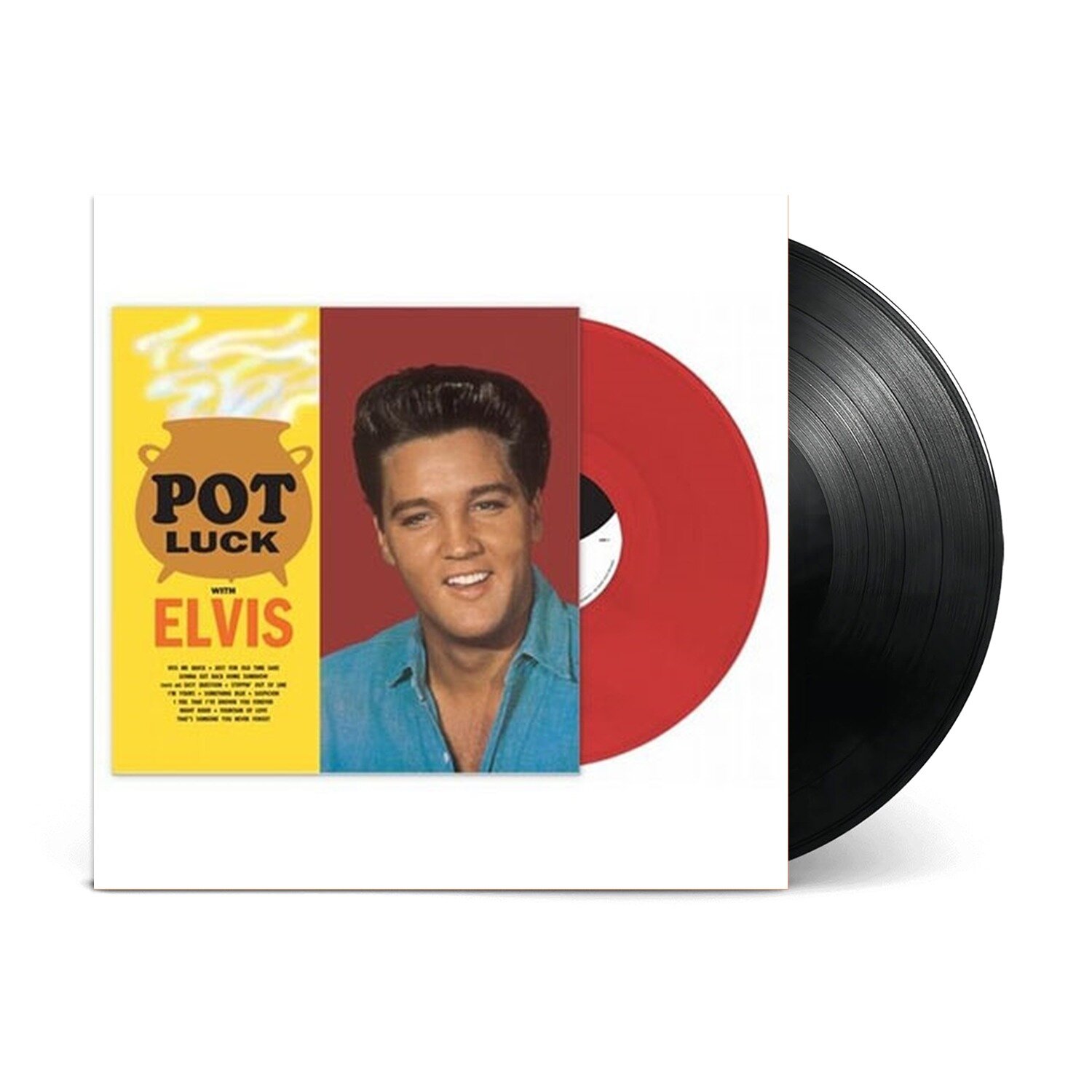 Виниловая пластинка Elvis - Pot Luck With Elvis, Vinyl, LP, Album, Reissue, Red, New /> New