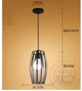 Подвесная люстра ZODOLAMP металлическая 220В 200x2501