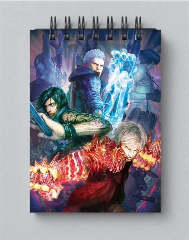 Блокнот Dmc, Devil May Cry, Девил Май Край №2, А5