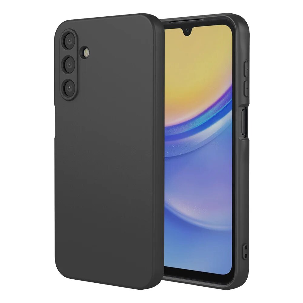 Однотонный чехол для телефона Samsung Galaxy A42 5G A41 A40 A70, мягкий Черный, черный, A41
