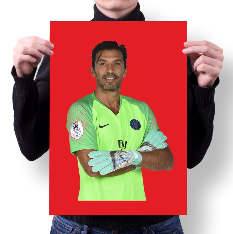 Плакат Джанлуиджи Буффон, Gianluigi Buffon №25, А4
