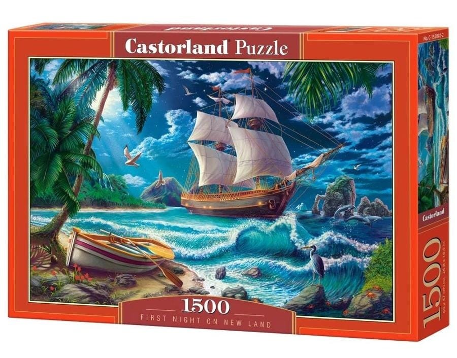 Пазл Castorland First Night on New Land, 1500 элементов, 68x47 см