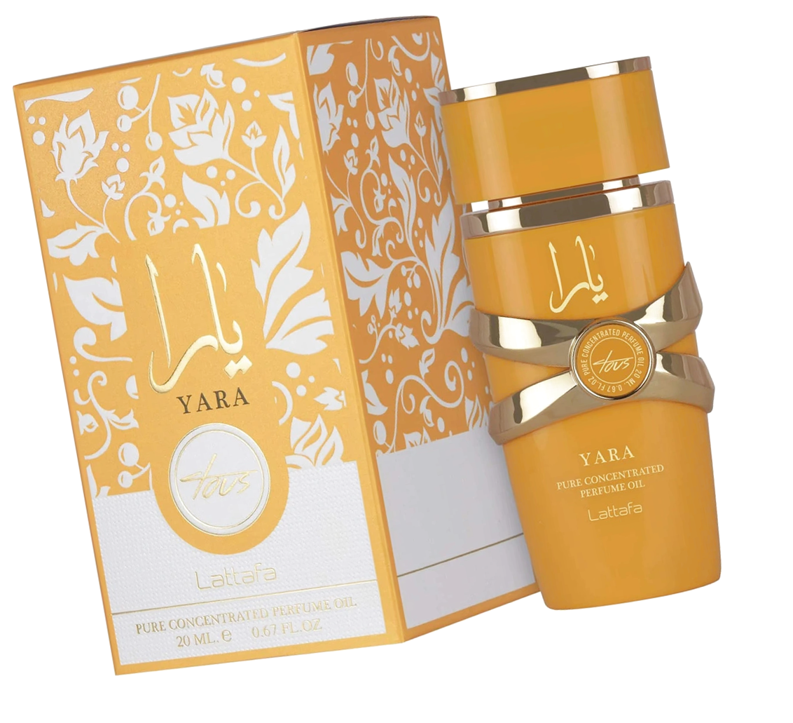 Духи масляные для женщин Латафа Яра Тус 20 мл - Lattafa Perfumes Yara Tous оранжевый аромат