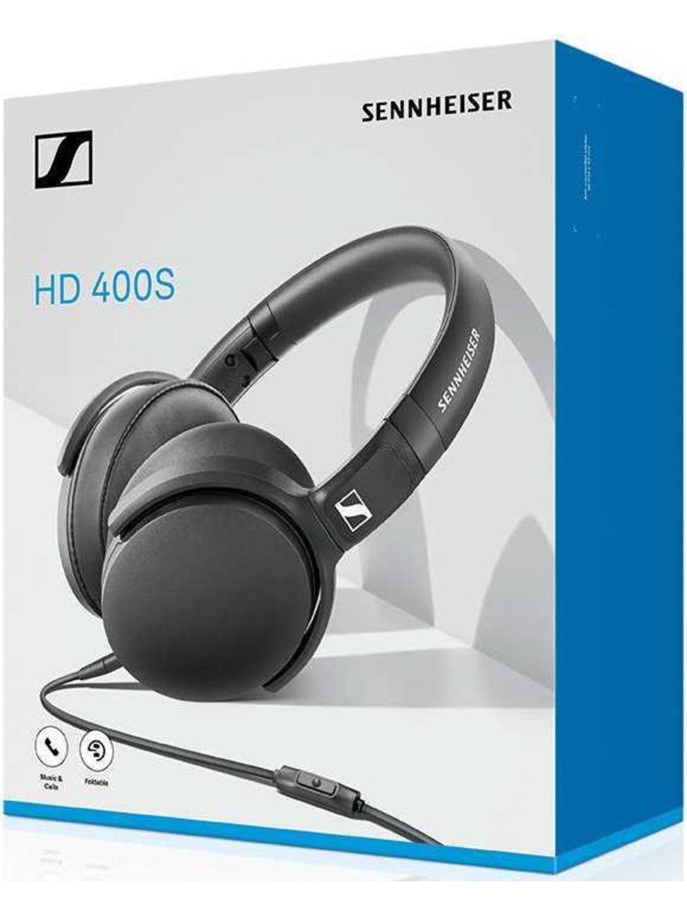 Наушники накладные HD 400S 1.4м черный проводные в ушной