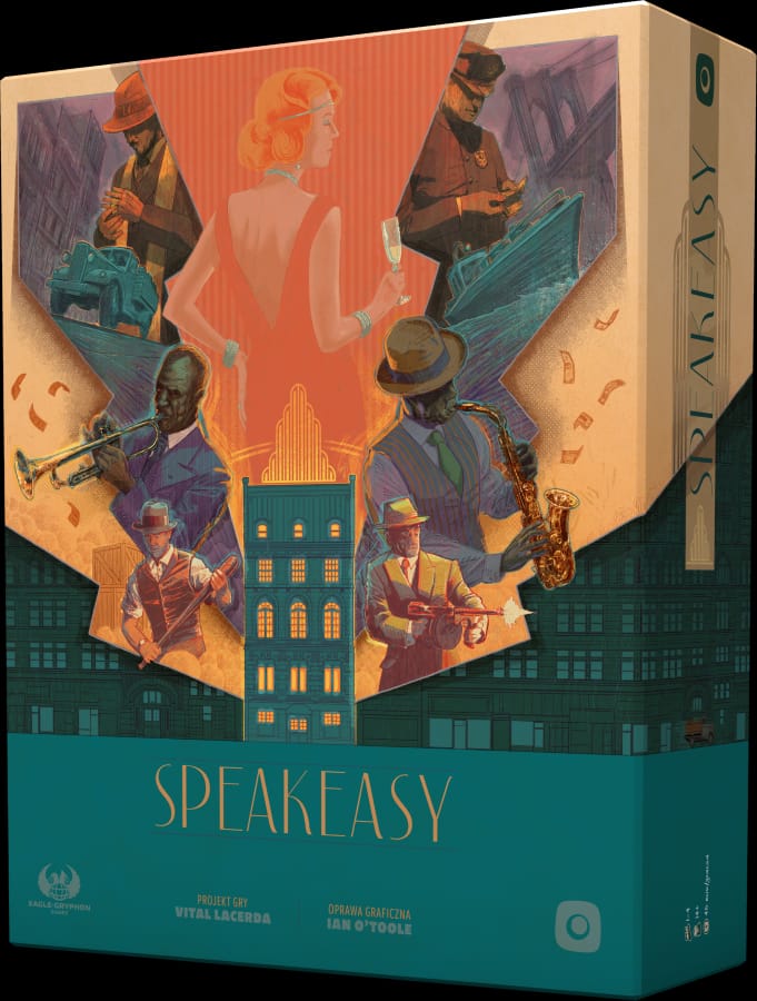 Настольная игра Portal Games Speakeasy, стратегическая игра для взрослых