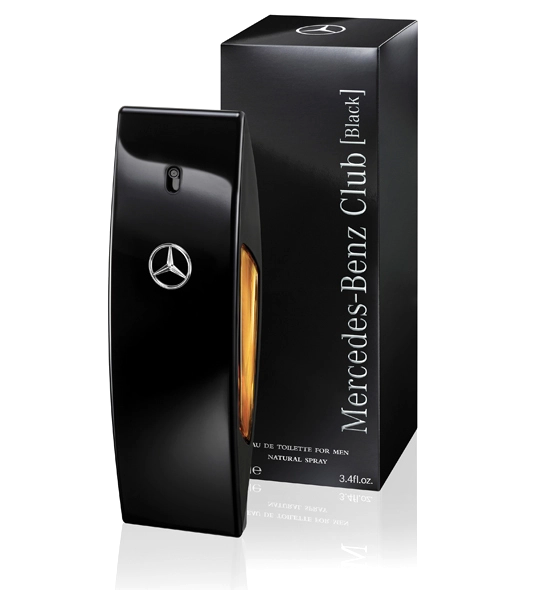 Мужской парфюм Mercedes Benz Club Black 100 мл / Мерседес Бенс Клуб Блэк аромат