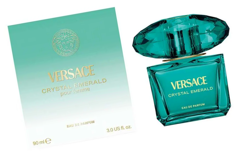 Для женщин парфюм Версаче Кристал Эмералд 90 мл - Versace Crystal Emerald зеленые аккорды