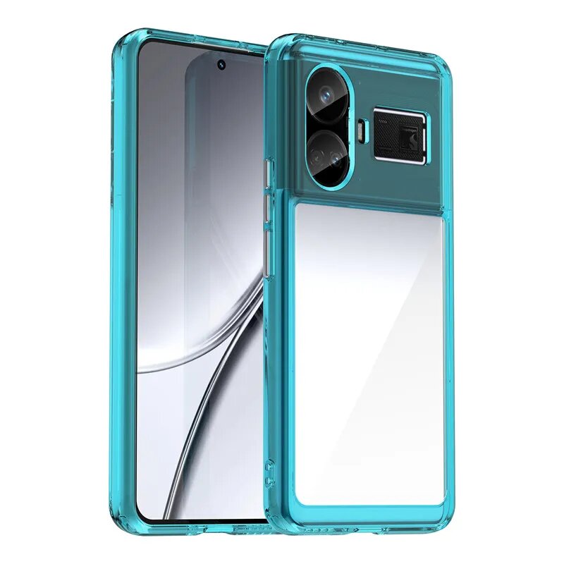 Чехол Realme GT5 LakeBlue, ТПУ, ударопрочный