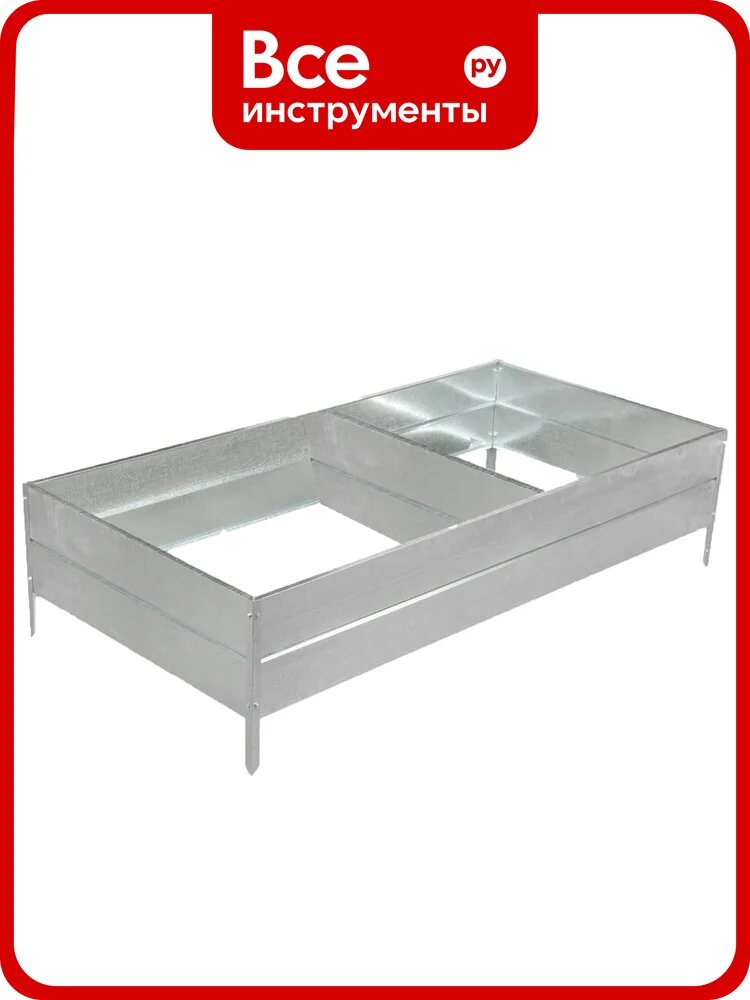 Оцинкованная грядка Greengo 295x100x34 см 3185419