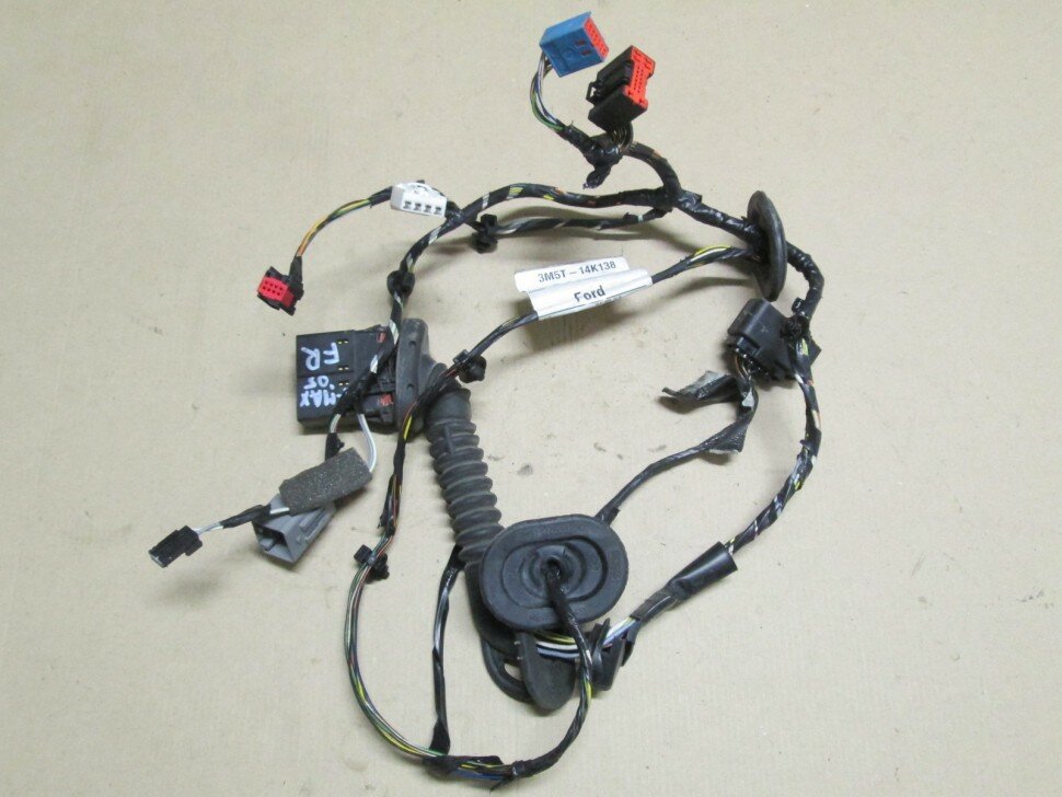 Проводка двери передней правой 3M5T14K138AHF Ford C-Max 2003-2011 б/у