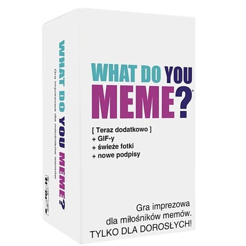 Настольная игра Epee What Do You Meme? быстрая игра с GIF'ами, разноцветный