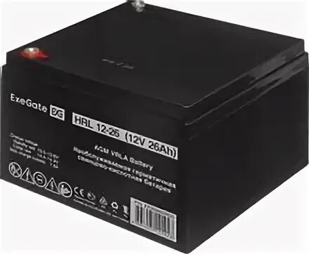 Аккумуляторная батарея ExeGate HRL 12-26 (12V 26Ah) EX285663RUS