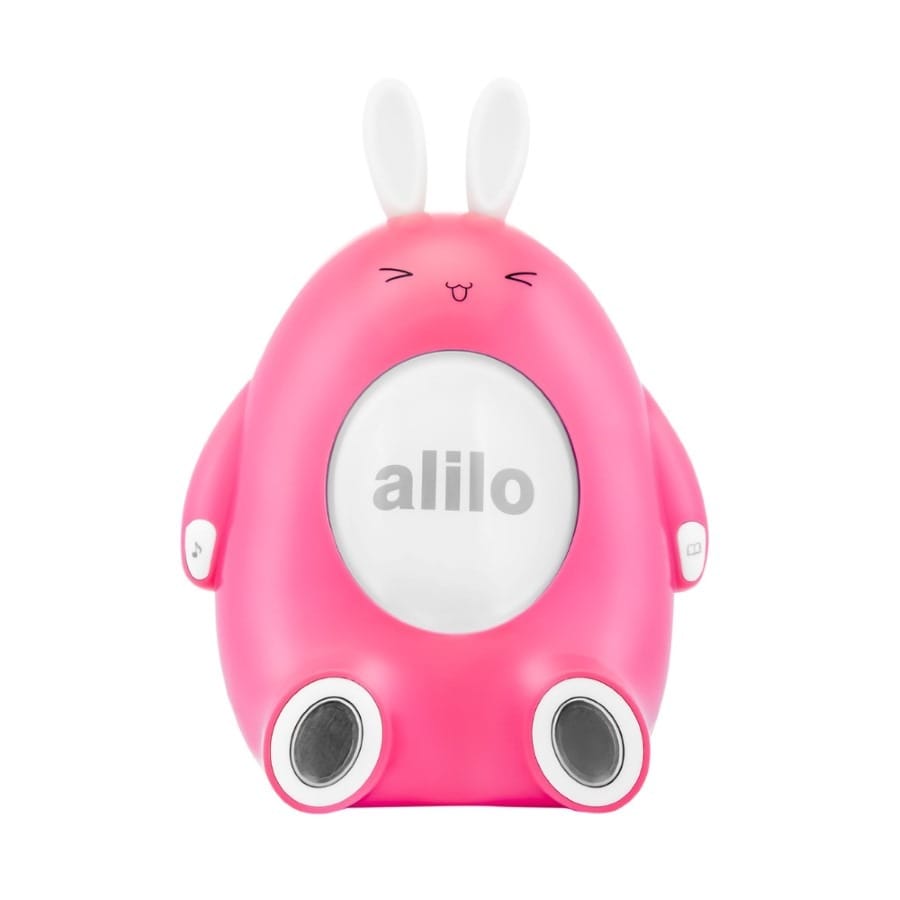 Настольный светильник Alilo Зайчик Happy Bunny, розовый