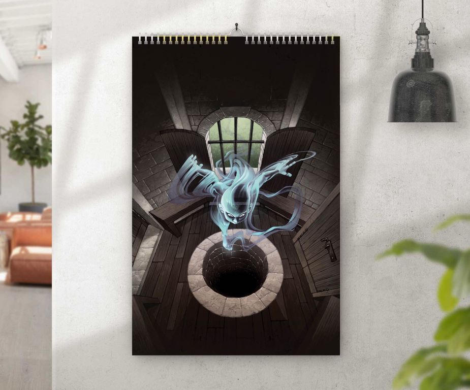 Перекидной календарь на 2020 год ключи локков , LOCKE & KEY №9, А4