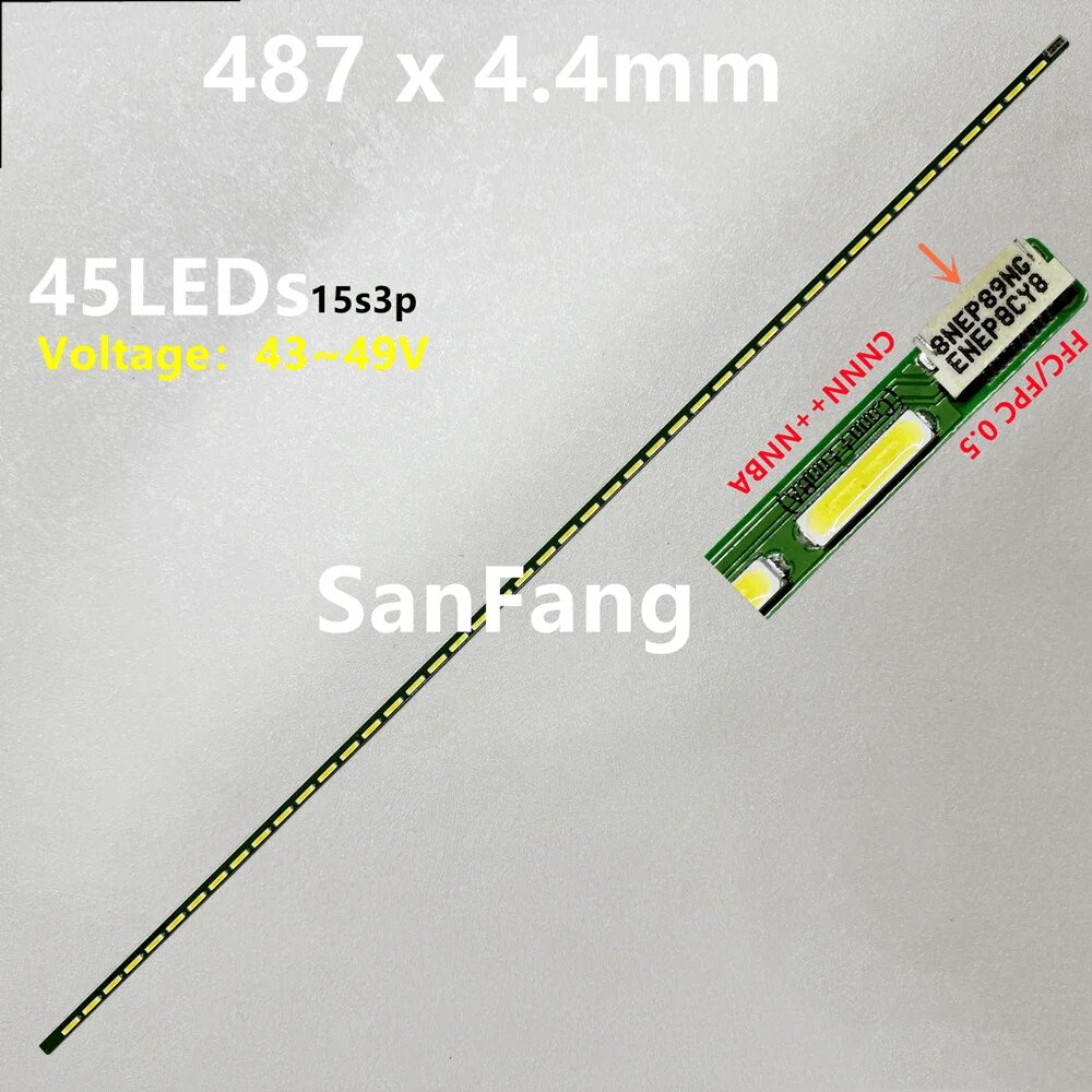 Светодиодная лента для подсветки LM215WF7 LM215WF3 S2Z4 2SB6 S2L1 SJD1, 10-контактная, RB5LM215WF3-SAQ4 6916L-2096B 6916L-1624A 1243A, 45 светодиодов